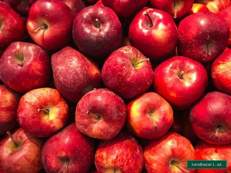 Xaçmaz Təzə Qırmızı Alma və Şaftalı (Topdan)